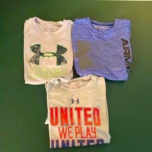 YLG Boys Under Armour Top BUNDLE! 3-for-1!